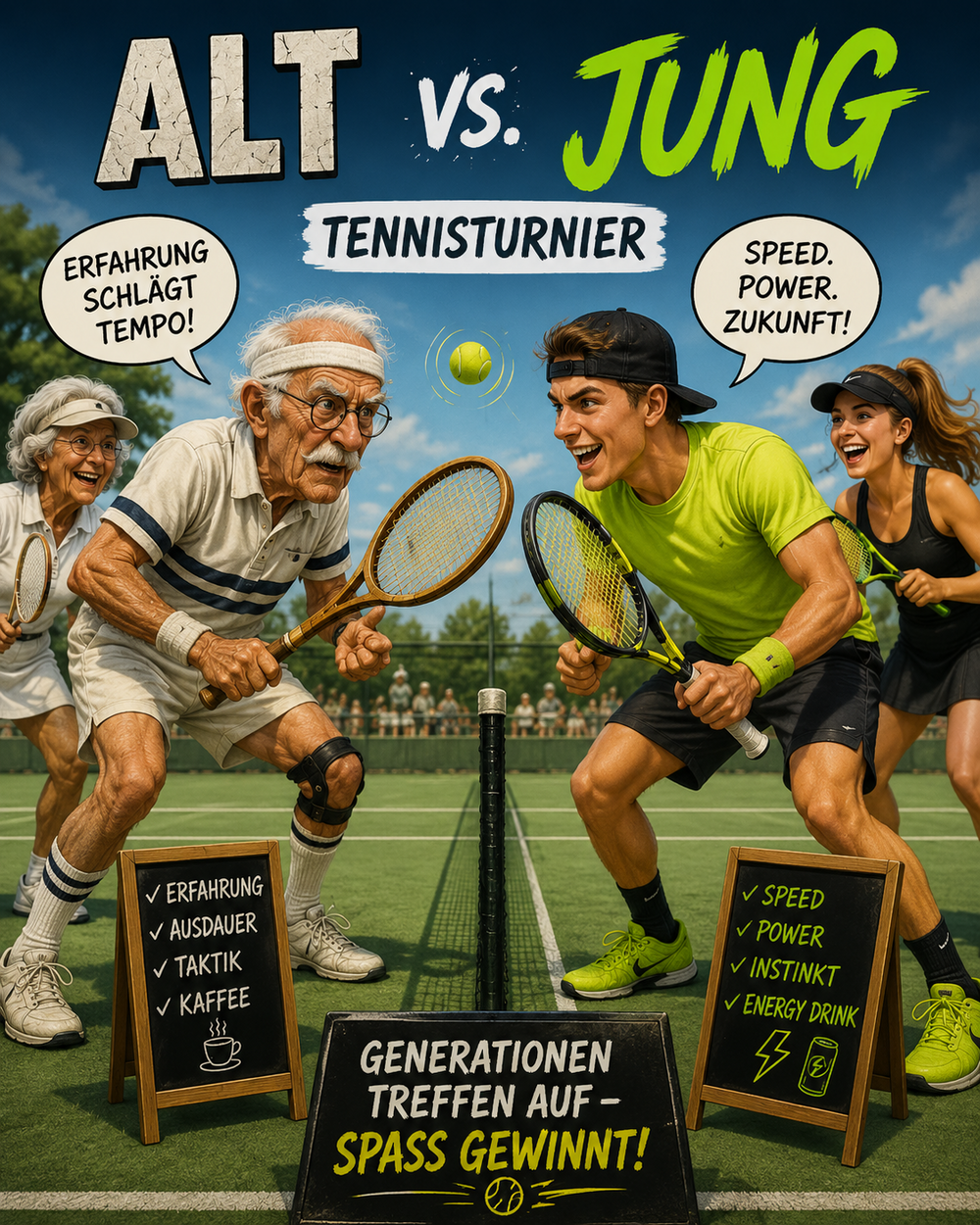 Generation-Cup „ALT vs. JUNG“